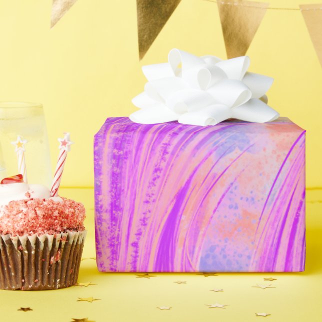 Pink Parade  Wrapping Paper (Birthday Party)