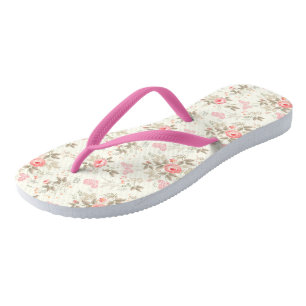 Pink Paradise Flip Flops