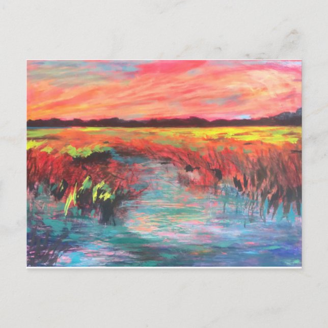 Pink Paradise Postcard (Front)