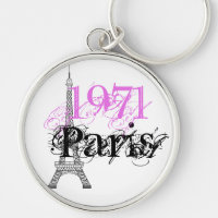Pink Paris Eiffel Tower 50th Birthday
