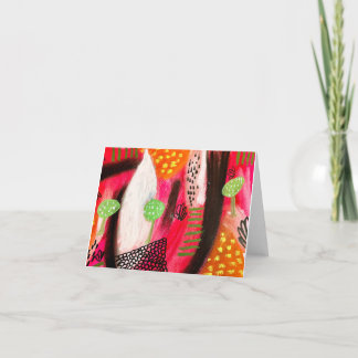 Pink Park  Thank You Card