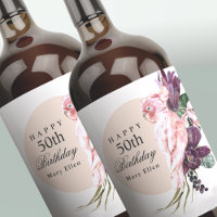 Pink Parrot Boho Tropical 50th Birthday Party