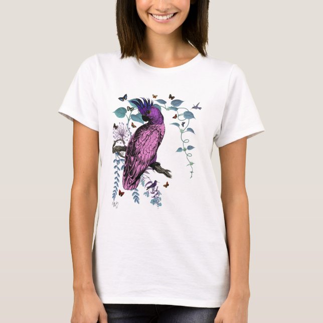 Pink Parrot T-Shirt (Front)