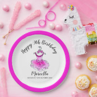 Pink party dress girls 9th birthday party