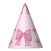 Pink party hat