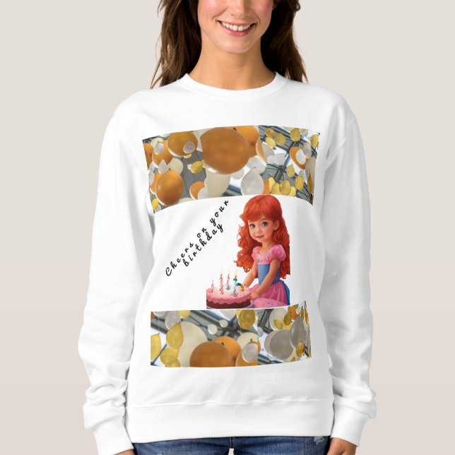 Pink Party T-Shirt For Women Sweatshirt (Front)