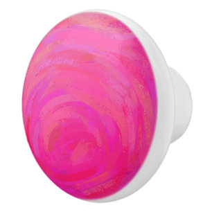 Pink Passion Ceramic Knob