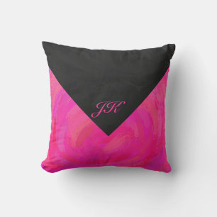 Pink Passion Monogram Cushion