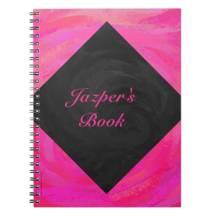 Pink Passion Personalised Notebook