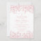 Pink Pastel Chinoiserie Vintage Floral Baptism