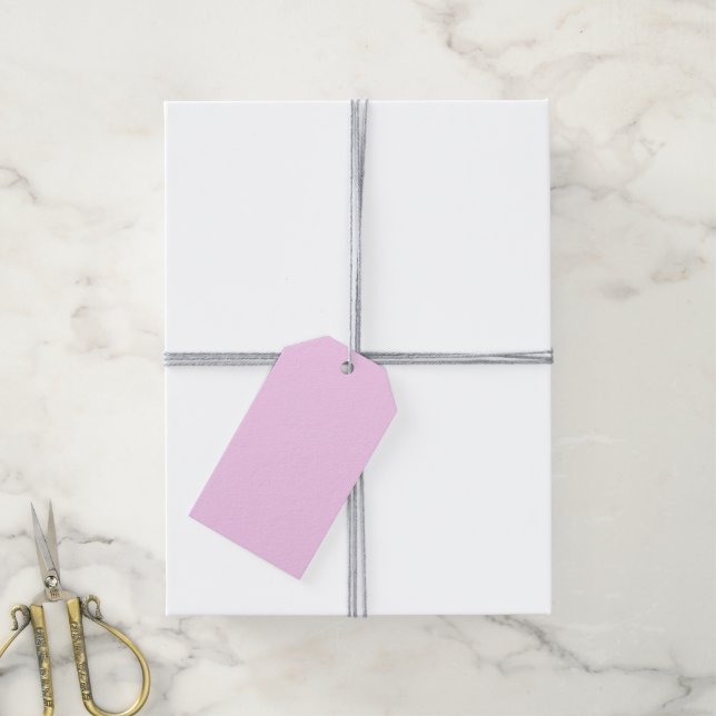 Pink Pastel Gift Tags (With Twine)