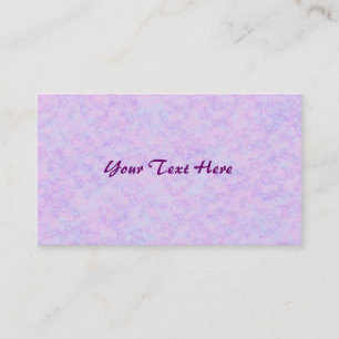 Pink Pastel Marbled Abstract Business Cards