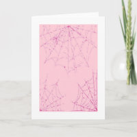 Pink Pastel Spider Web