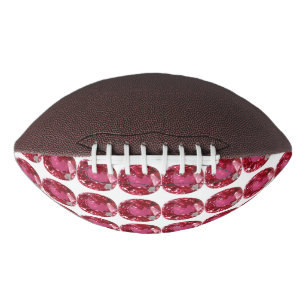 Pink Pattern Football