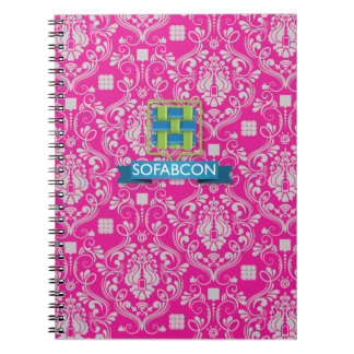 Pink Patterned CB Notebook