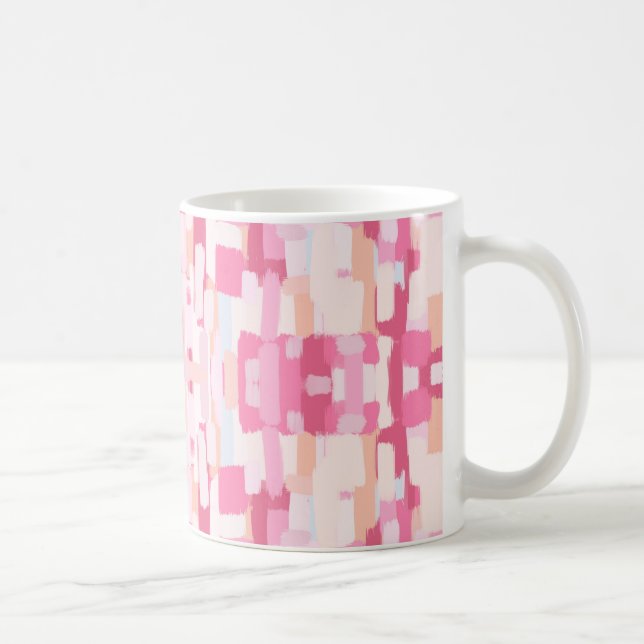 Pink patterned coffee mug (Right)