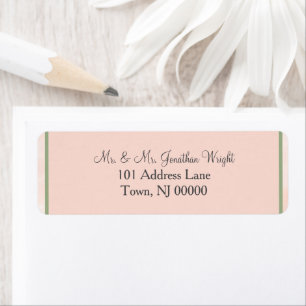 Pink Peach Sage Wedding
