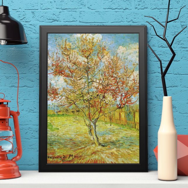 Pink Peach Tree in Blossom by Vincent van Gogh Poster (Creator Uploaded)