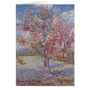 Pink Peach Tree in Blossom (Reminiscence of Mauve)