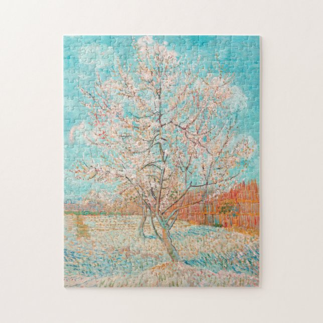 Pink Peach Tree, Vincent van Gogh Jigsaw Puzzle (Vertical)