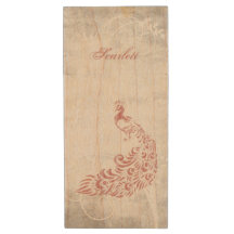 Pink Peacock Personalised