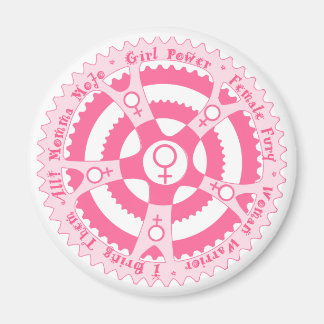 Pink Pedal Power Magnet