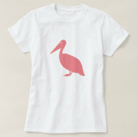 Pink Pelican Silhouette T-Shirt