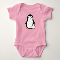 Pink Penguin Baby Shower