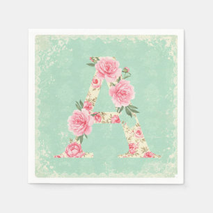 Pink Peonies, by Natasha Us   Napkin