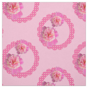 Pink Peonies Fabric