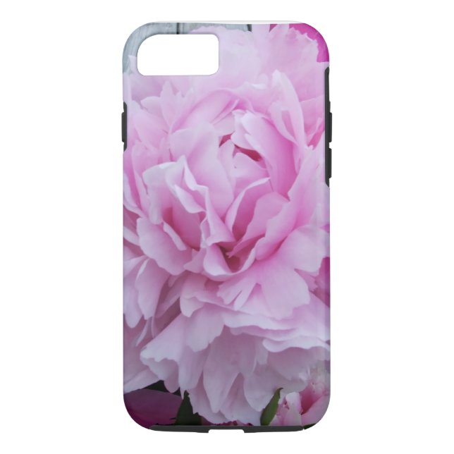 Pink Peonies Flower iPhone 7 case (Back)