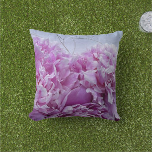 Pink peonies grouping cushion
