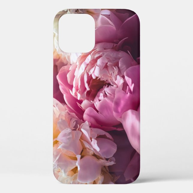Pink Peonies: Luxurious Floral Art. Case-Mate iPhone Case (Back)