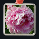 Pink Peonies Metal Tree Decoration<br><div class="desc">Romantic,   elegant,  graceful,  pink Peonies- beautiful floral photo by H Cooper</div>
