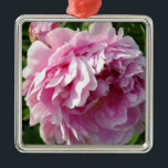 Pink Peonies Metal Tree Decoration<br><div class="desc">Romantic,   elegant,  graceful,  pink Peonies- beautiful floral photo by H Cooper</div>