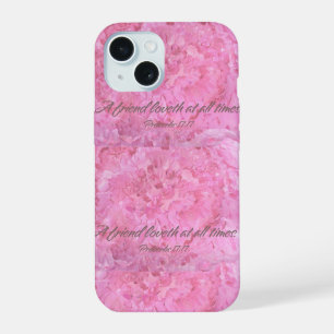 Pink Peony-A friend Loveth- iPhone / iPad case
