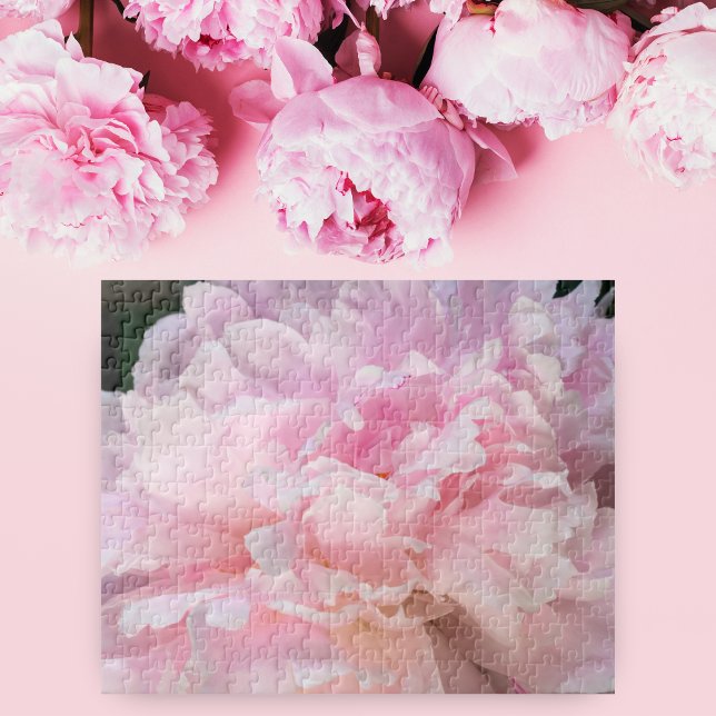 Pink Peony Blossom Jigsaw Puzzle (Creator Uploaded)