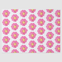 Pink Peony Botanical Gift Wrap Tissue Paper