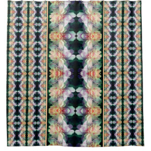 Pink Peony Flower Abstract              Shower Curtain