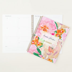 Pink Peony Flowers Case-Mate iPhone Case Planner