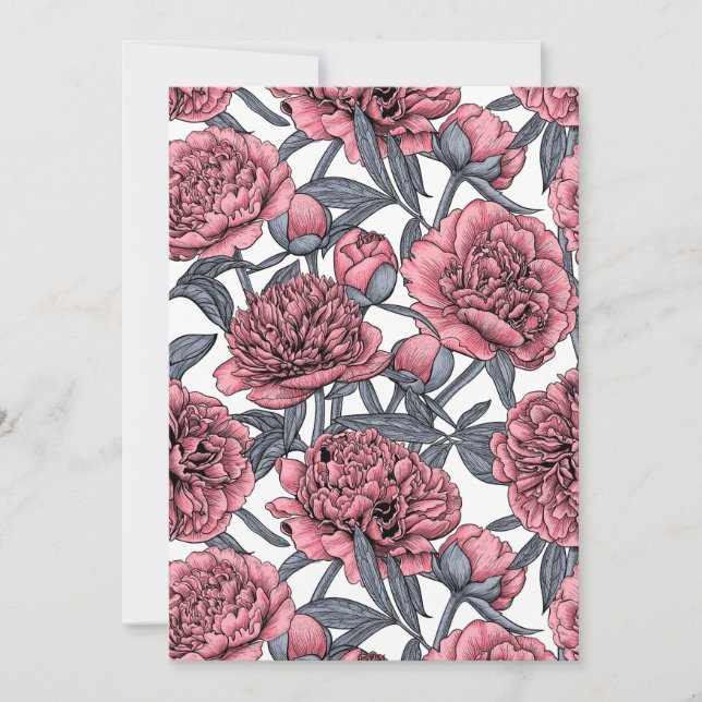 Pink peony garden (Front)