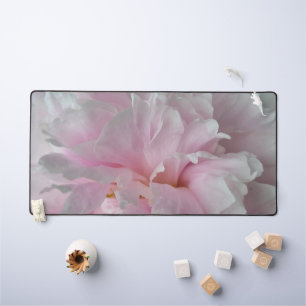 Pink Peony in Bloom Desk Mat of Eternal Joy