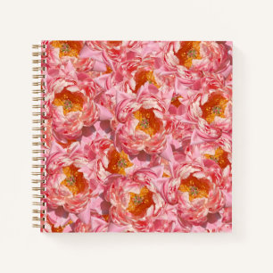 Pink Peony Notebook