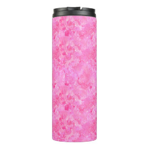 Pink Peony Thermal Tumbler
