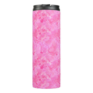 Pink Peony Thermal Tumbler