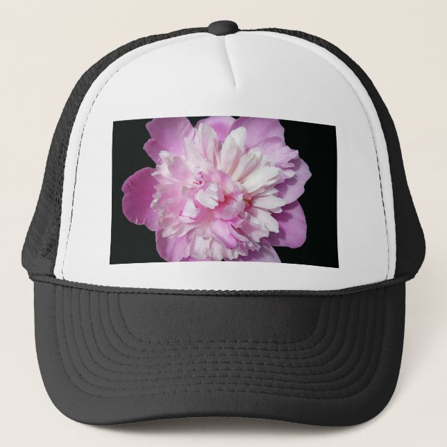 Pink Peony Trucker Hat (Front)