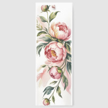 Pink Peony Watercolor