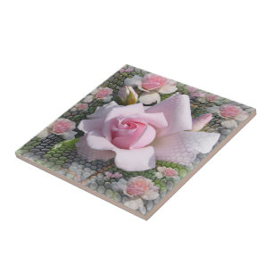 Pink Perfection ~ Ceramic Tile