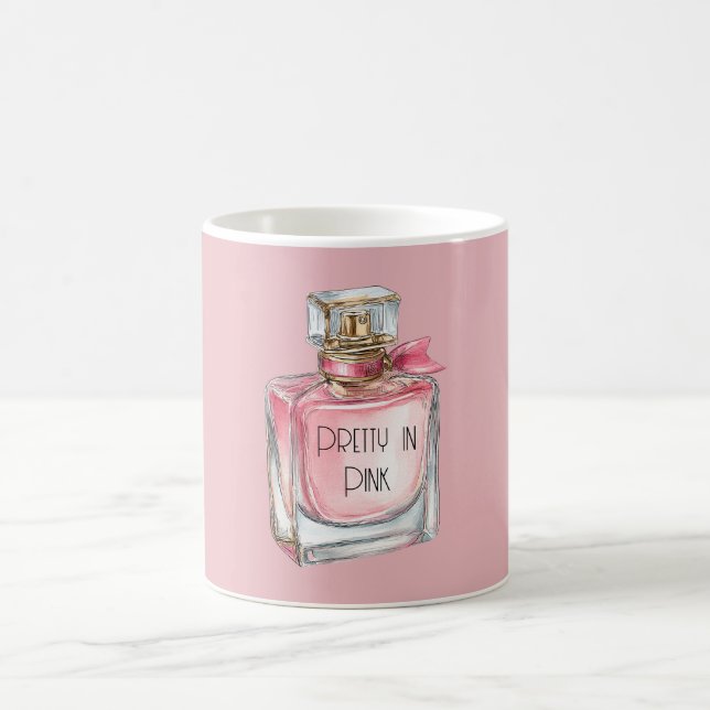 Pink Perfume Coffee Mug (Center)