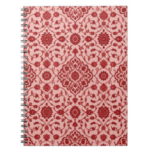 Pink Persian Floral Notebook